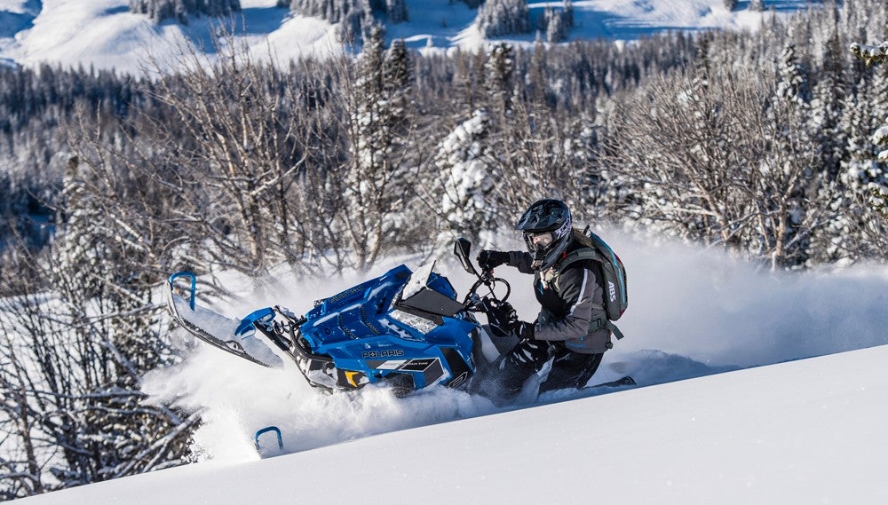2018 Polaris Pro-RMK Sidehilling