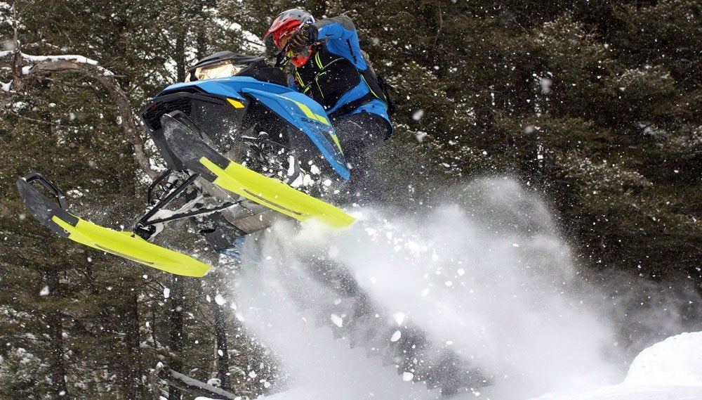 Big Air Snowmobiling