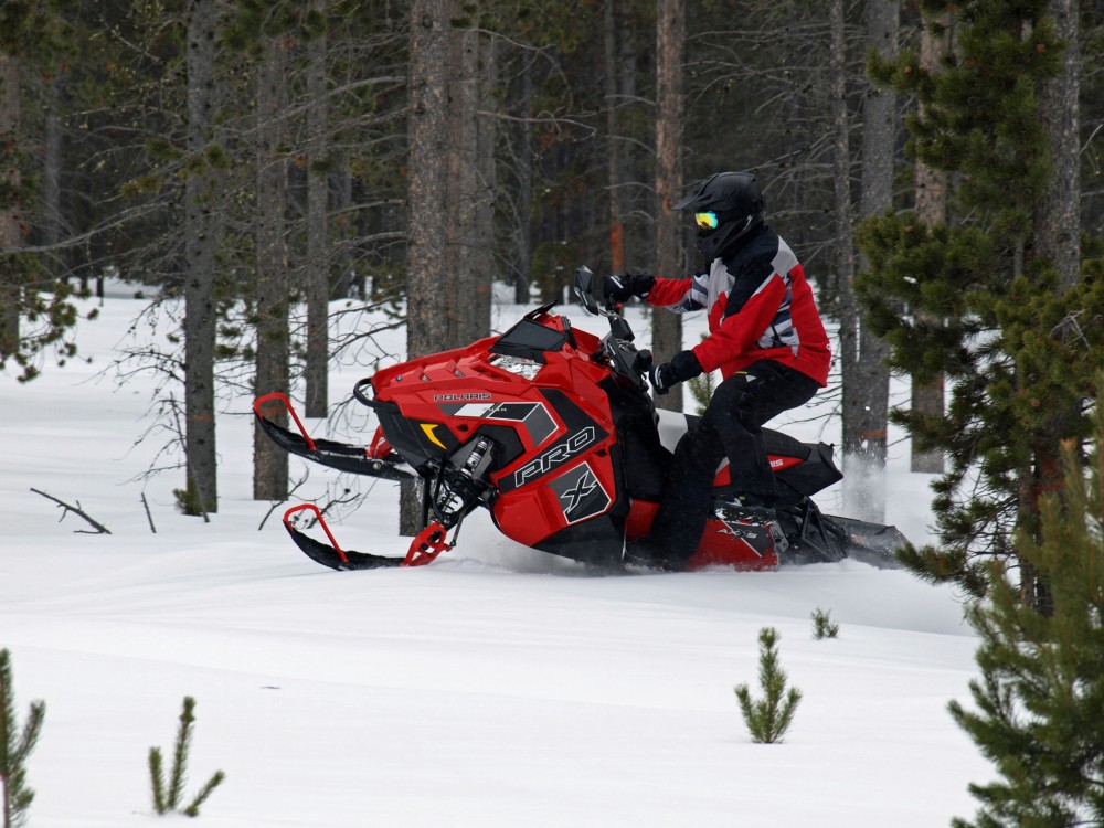 Polaris remains a believer in its 800 advantage as it offers more AXYS performance models with the Cleanfire 800cc semi-direct injected twins than with the 600.