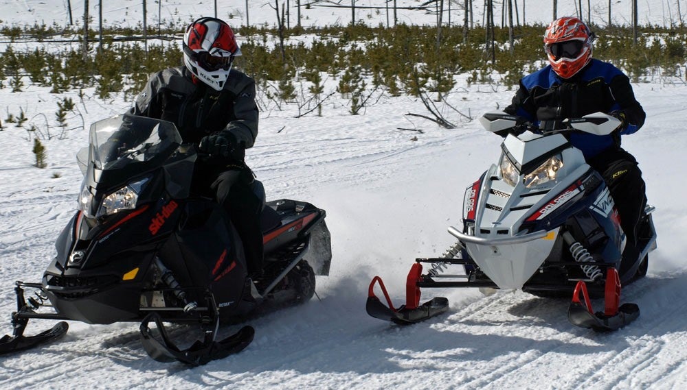 Ski-Doo 600 ACE vs Polaris 550 Indy