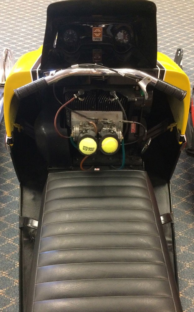 1971 Ski-Doo TNT 775 Seat View