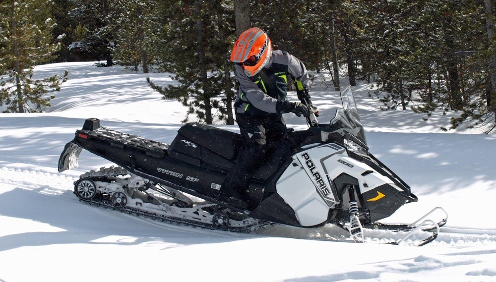 2018 Polaris 800 Titan SP 155 Reversing