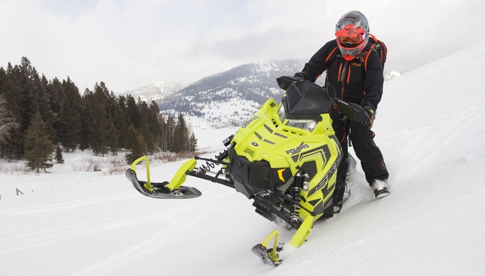 2018 Polaris AXYS SKS 146 Sidehill