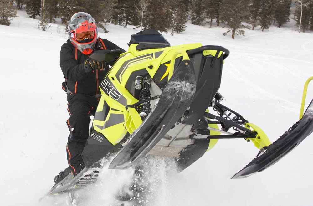 2018 Polaris AXYS SKS 146 Skis Up