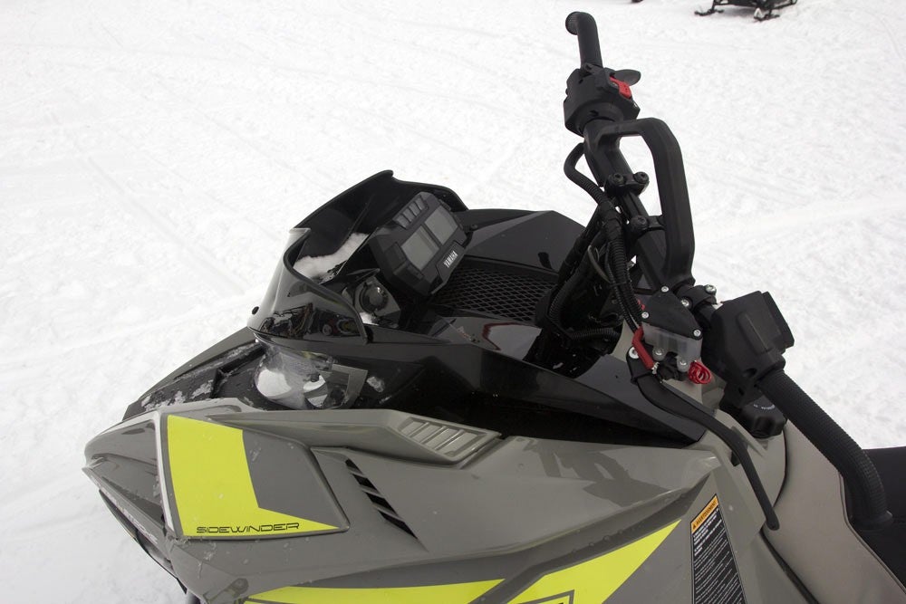 2018 Yamaha Sidewinder B-TX Cockpit