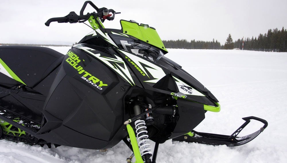 2018 Arctic Cat XF 9000 High Country Limited Right Side
