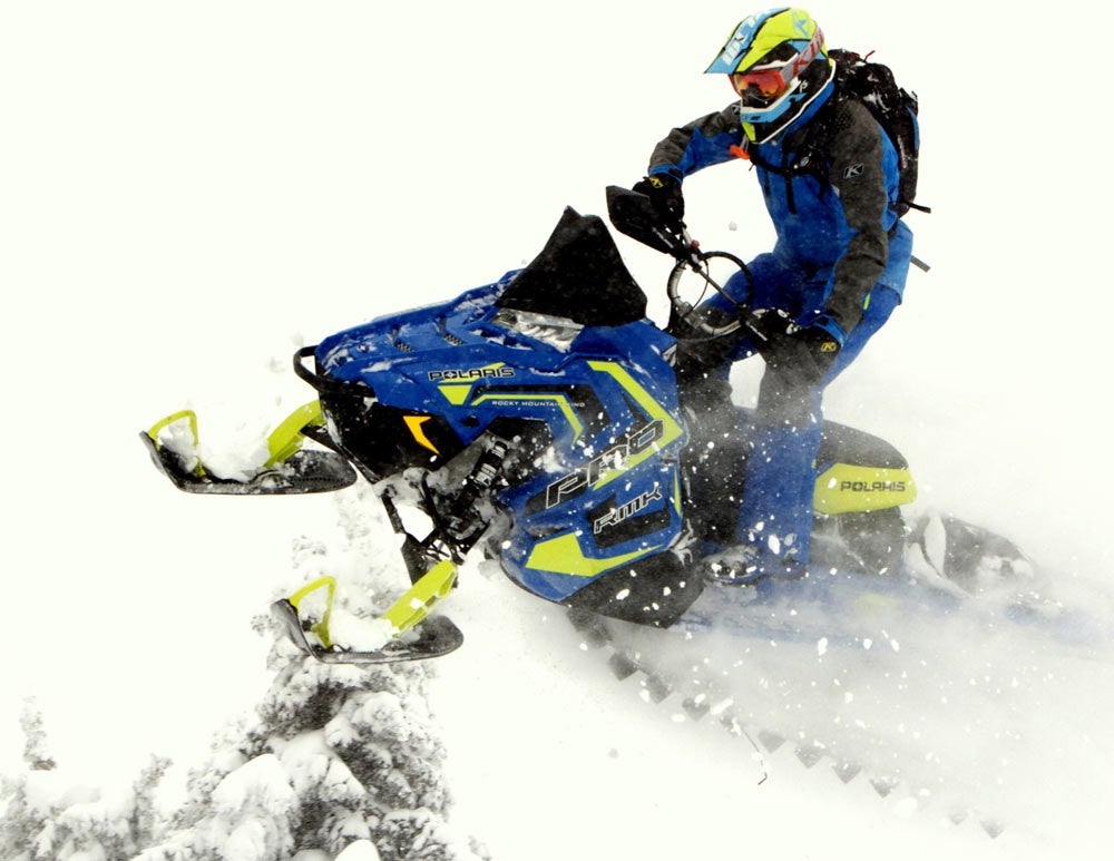 2018 Polaris AXYS Pro-RMK 800 163 Jump