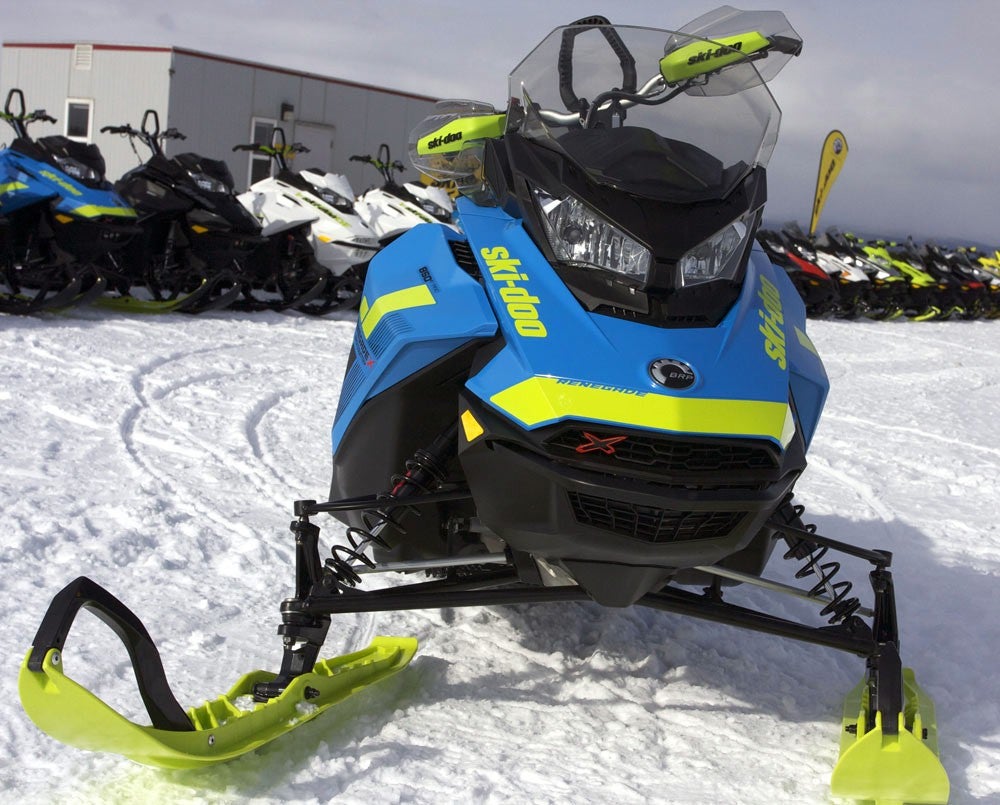 2018 Ski-Doo Renegade Backcountry X 850 Front End