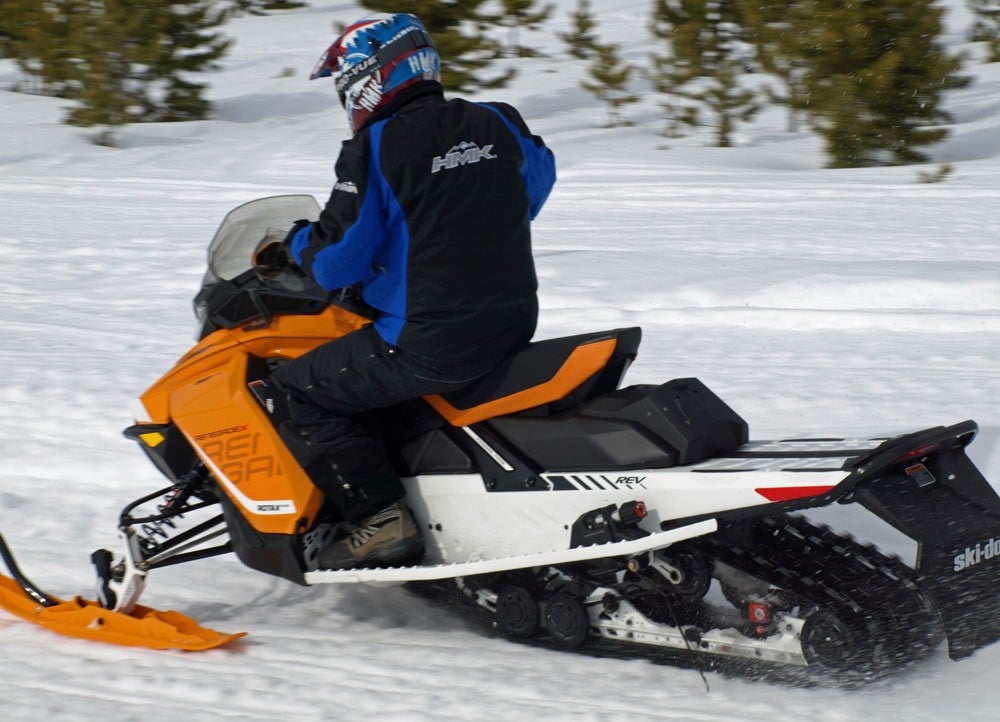 Long Track Snowmobile