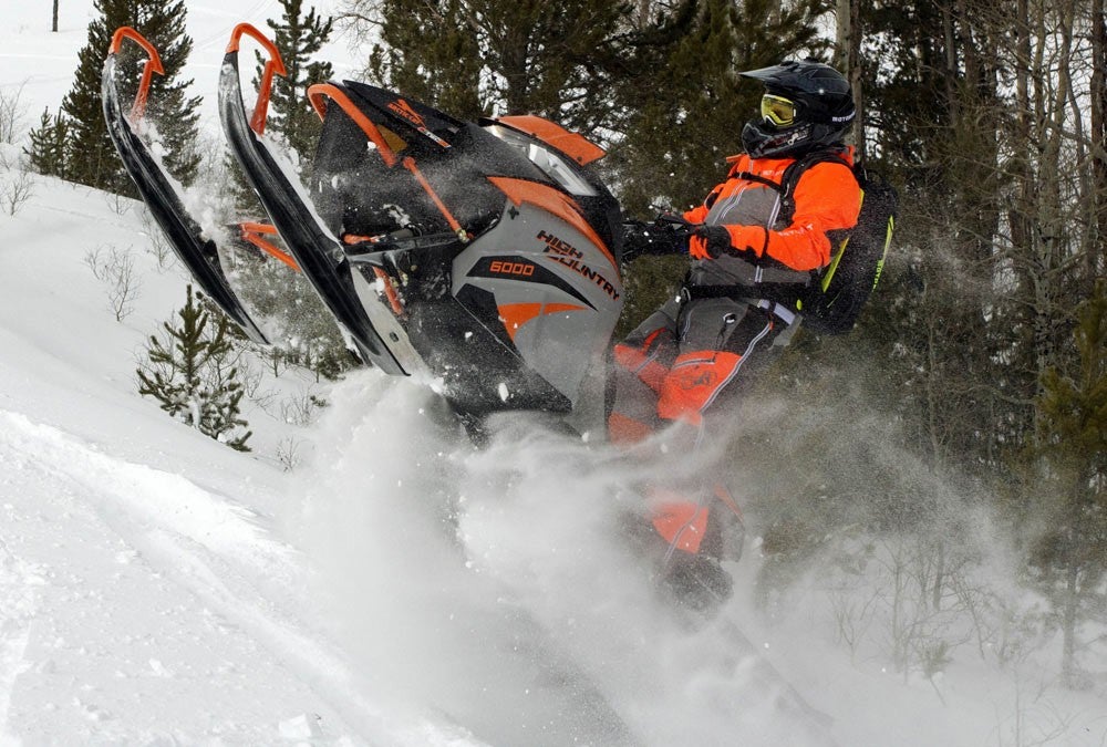 2018 Arctic Cat XF6000 High Country Skis Up