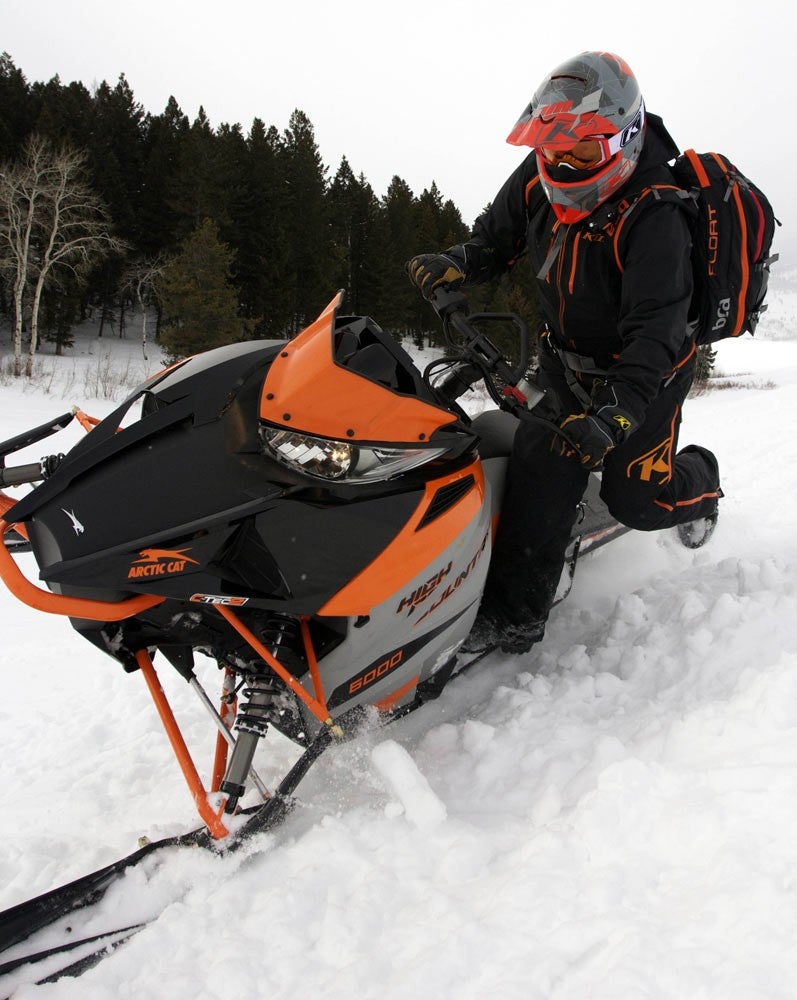 22018 Arctic Cat XF6000 High Country Side Hill