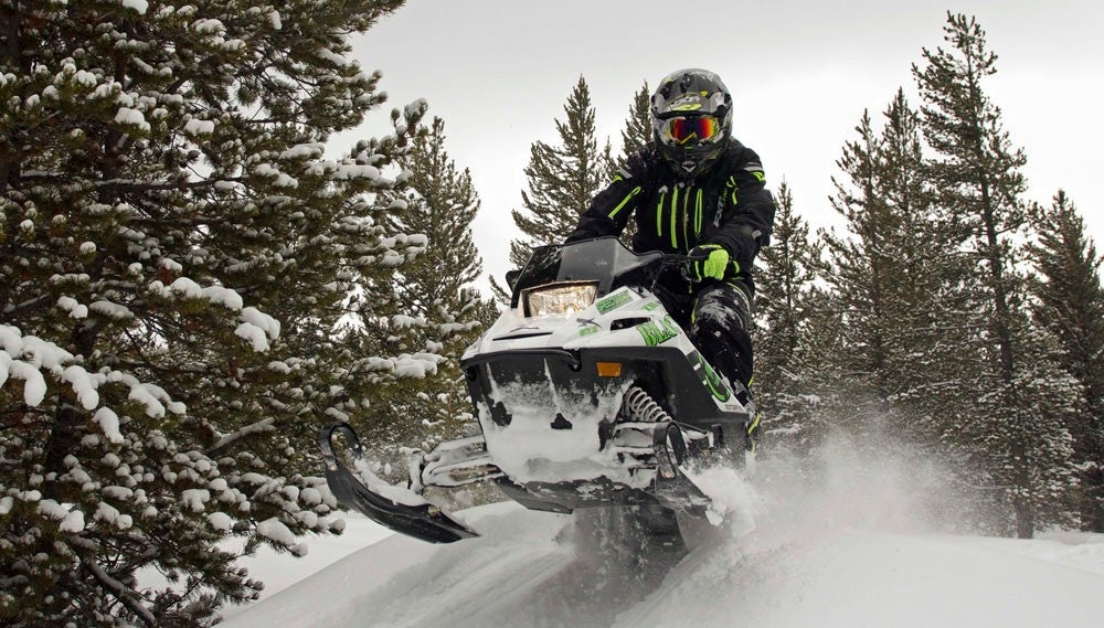 Arctic Cat ZR200 Jump