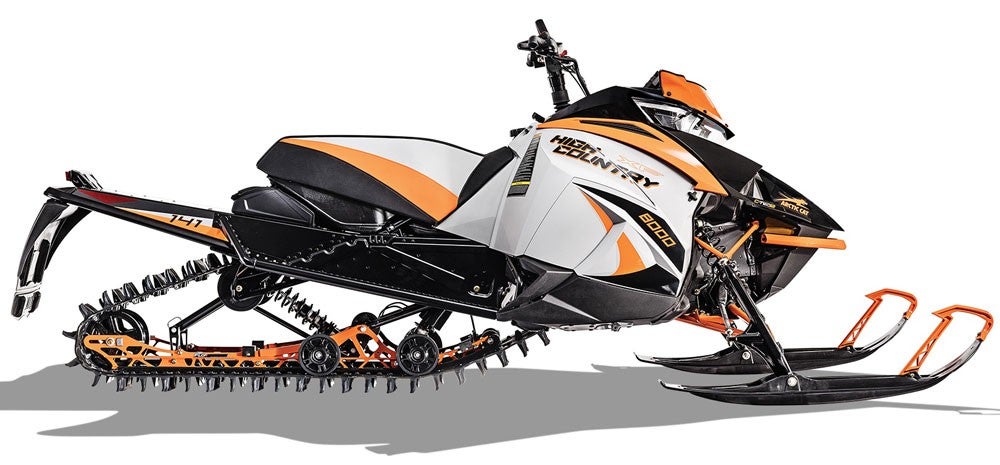 2018 Arctic Cat XF 8000 High Country Orange