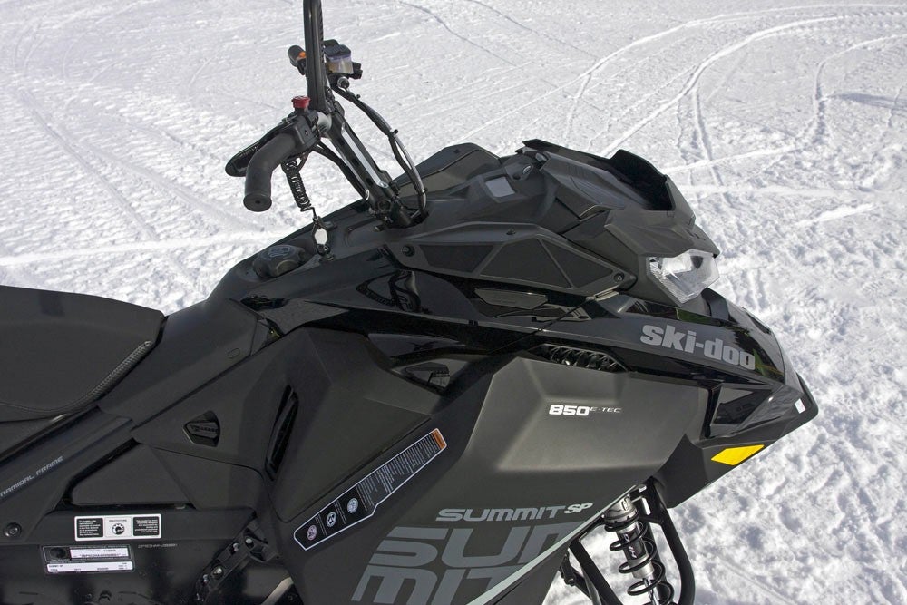 2018 Ski-Doo Summit SP 146 Cockpit