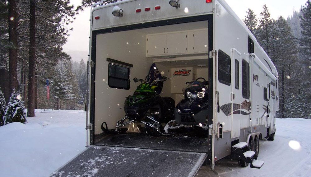 Toy Haulers for Snowmobiles
