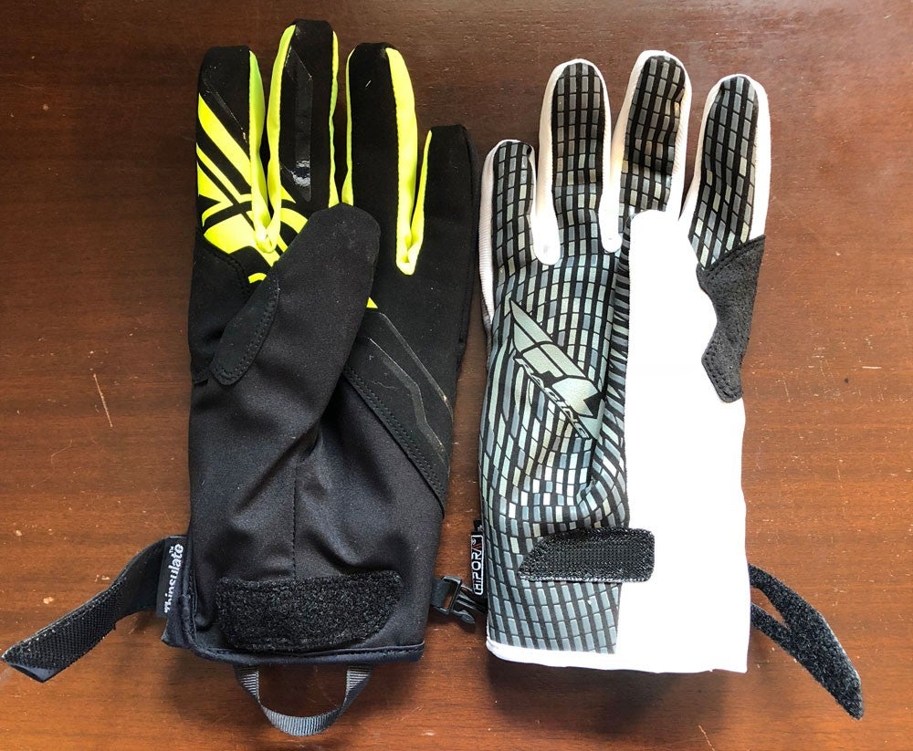 Fly Racing Title Gloves Comparison Palm