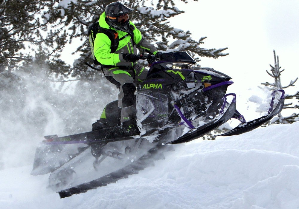 2019 Arctic Cat Alpha One Mountain Cat Action 1