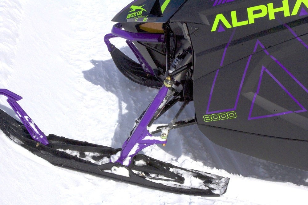 2019 Arctic Cat Alpha One Mountain Cat Front