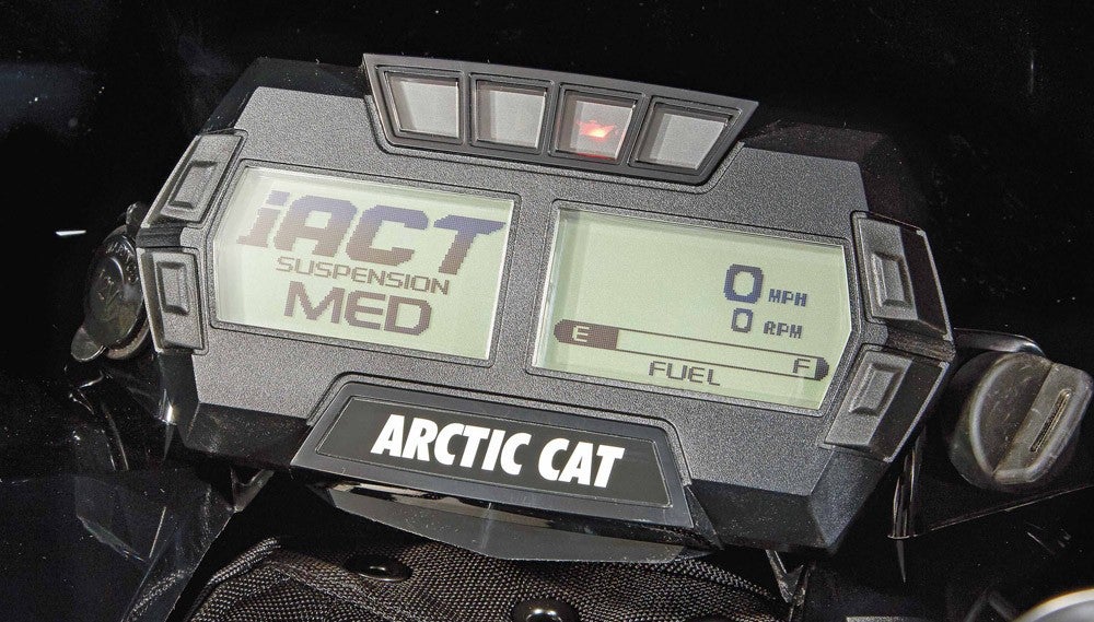 2019 Arctic Cat ZR 9000 Thundercat Gauges