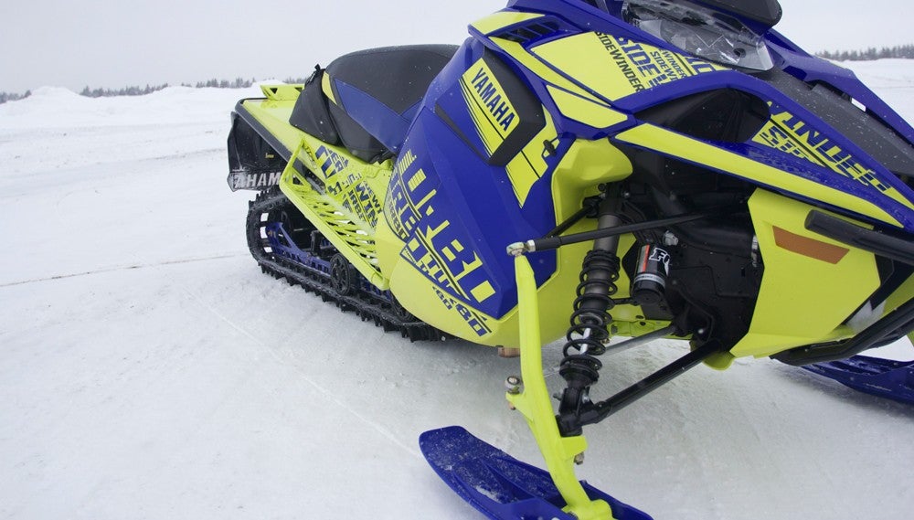 2019 Yamaha Sidewinder B-TX LE Front Suspension