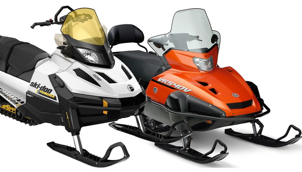 2019 Yamaha VK540 vs. Ski-Doo Tundra Sport 550: By the