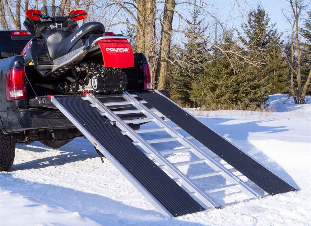 Black Ice Tri-Fold Snowmobile and ATV Ramp