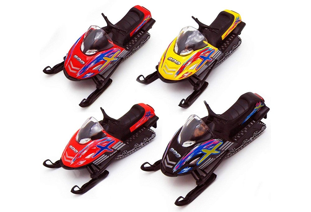 Die-Cast Snowmobile Toy