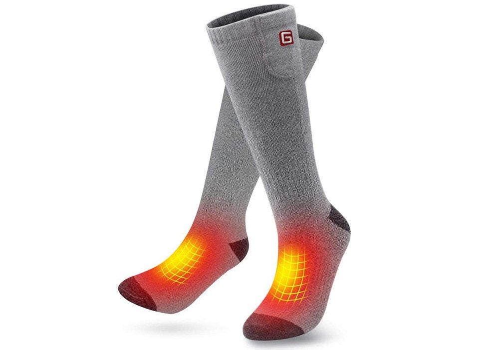 Global Vasion Heated Rechargeable Thermal Socks