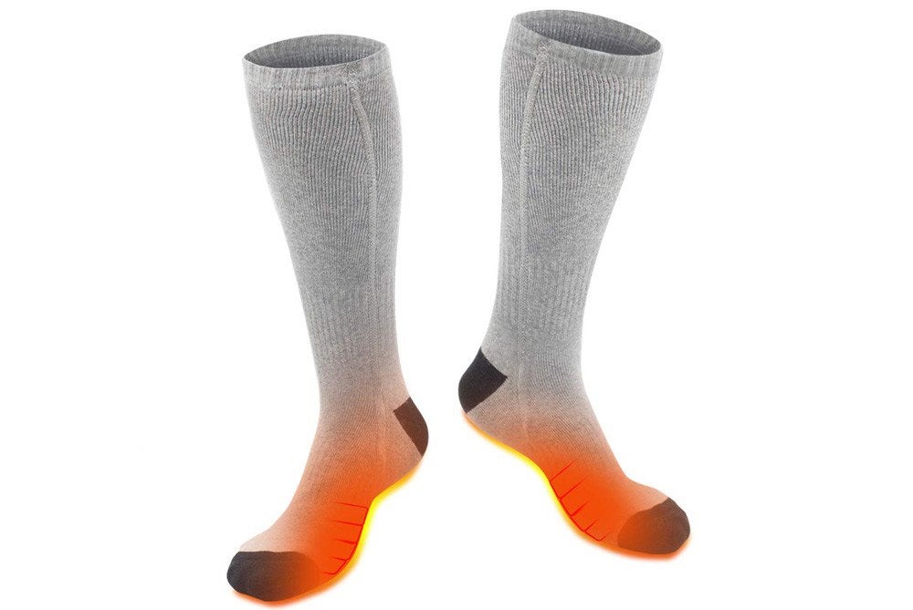XBUTY Heated Rechargeable Electric Socks