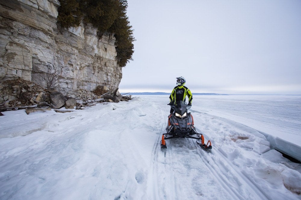 It doesn't take long to see why Ontario is a great place for a snowmobile trip.