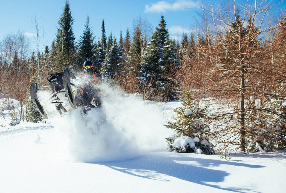 Proximity to the US makes an Ontario snowmobile trip a breeze.