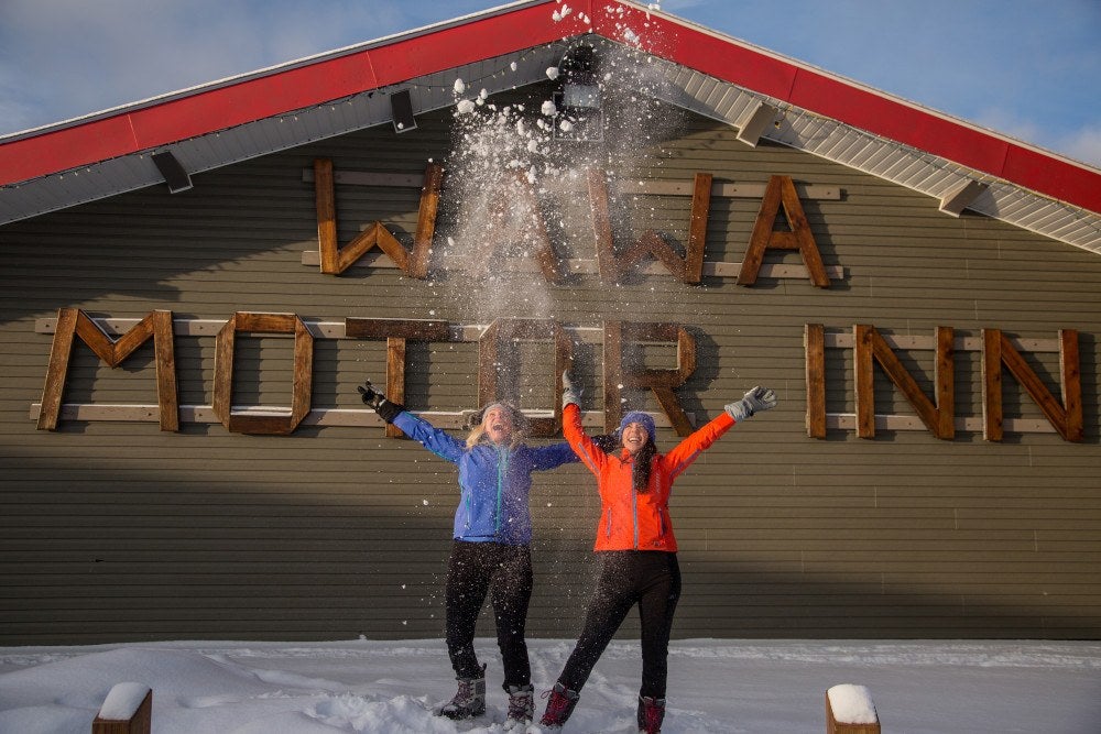 The Wawa Motor Inn makes a great stop for any Ontario snowmobile trip.