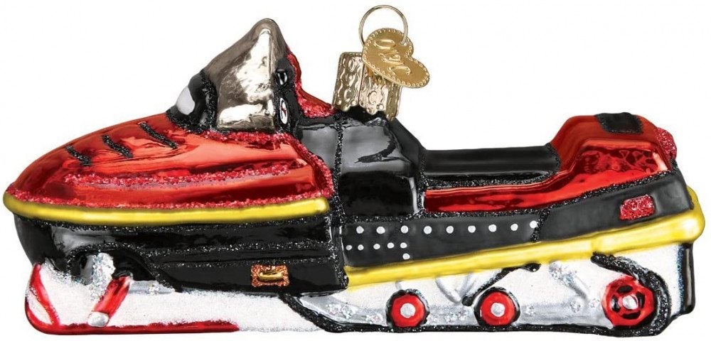 Snowmobile Ornament