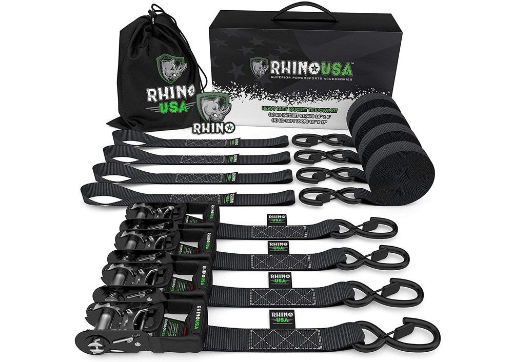 RHINO USA Ratchet Straps