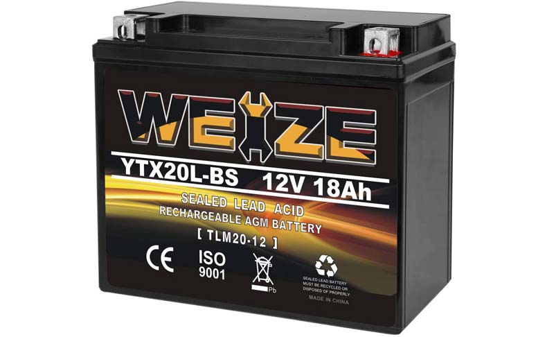 Weize Snowmobile Battery