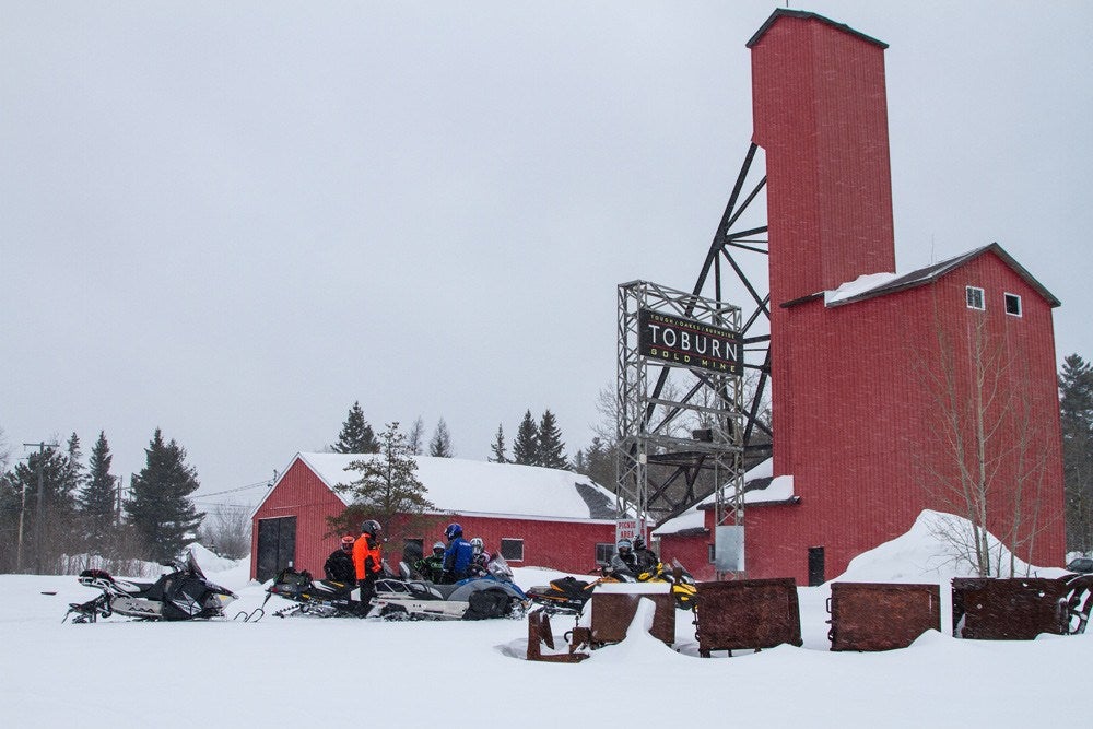 Gold Rush Snowmbile Tour