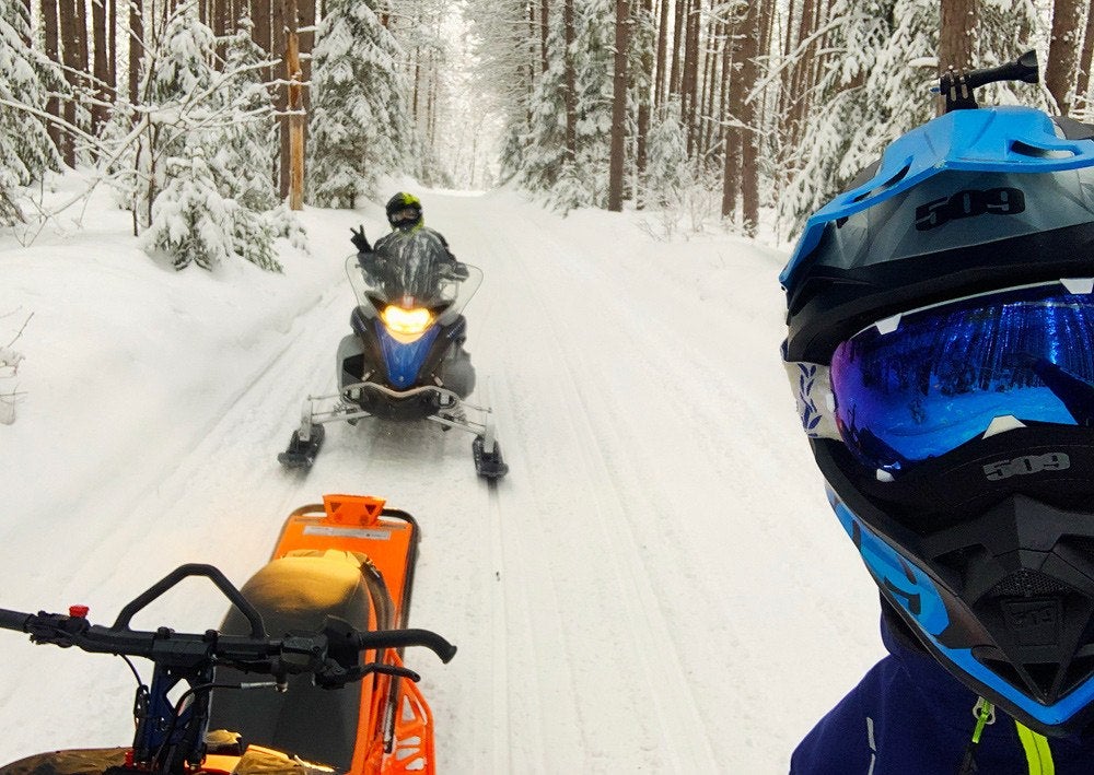 Deep River Snowmobiling