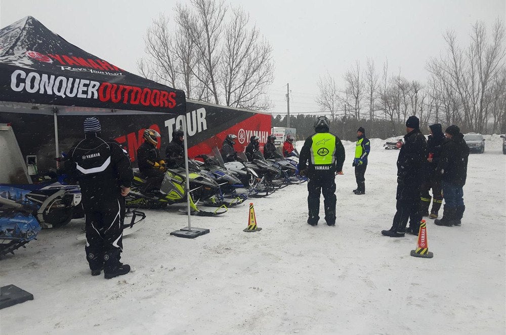 Try Snowmobiling Demo Tour