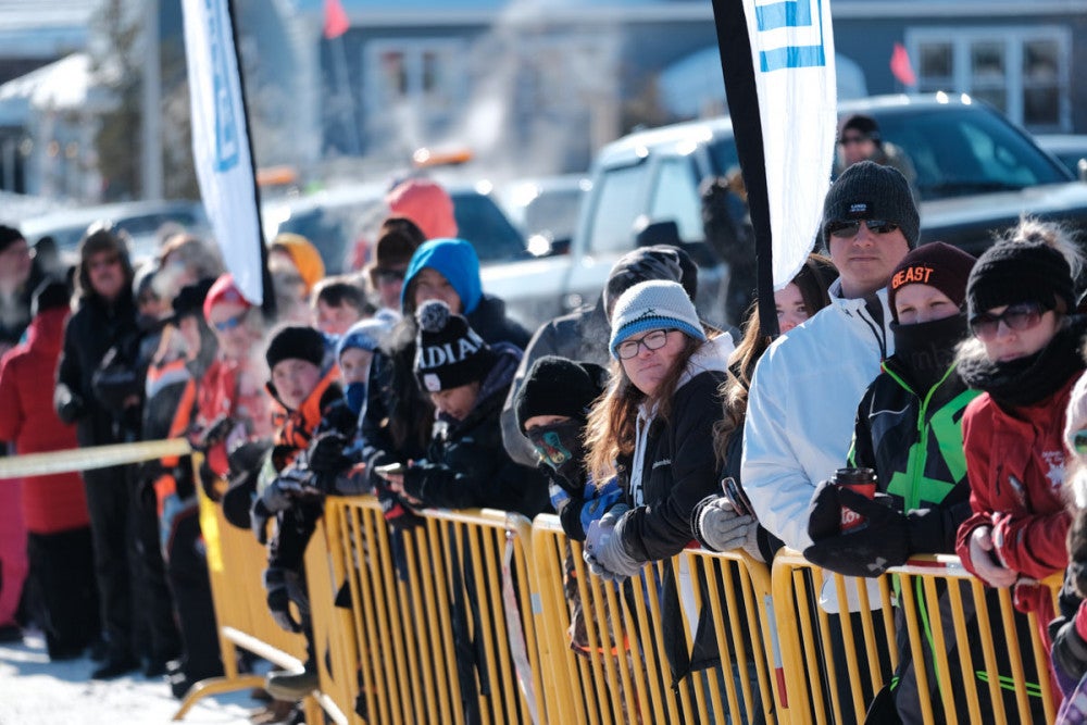 A large part of the race is each team’s ability to ride and surpass the challenges they face as they cross Labrador. But another component is fan engagement. At the Express Community Checkpoints all racers will stop for meet and greet time with fans, fulfilling Cain’s Quest’s mission, “to showcase Labrador and unite its people.” Photo: Cain's Quest