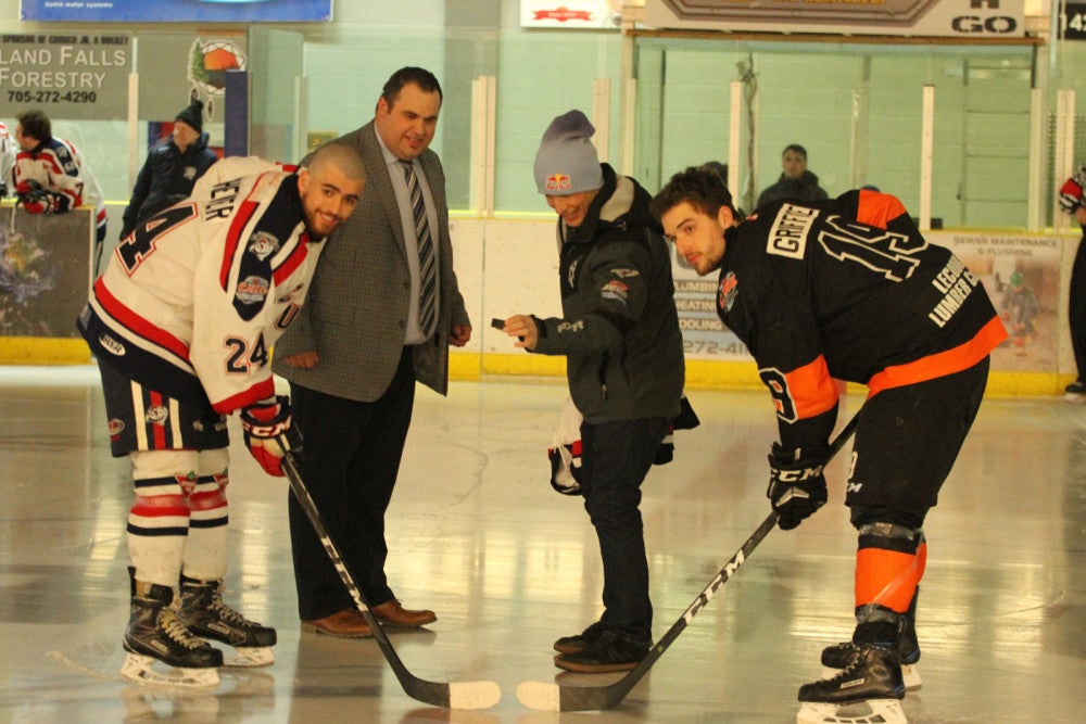 Levi Lavallee Puck Drop