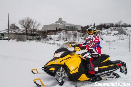 Snowmobiling Near Science North
