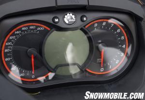 2014 Ski-Doo MXZ X-RS Gauges