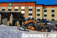 Pembroke Holiday Inn Snowmobile Parking