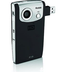 The lightweight Kodak Zi6 can be fitted with a high-speed, high-capacity memory card for rapid-fire picture taking and capturing TV-quality video. (Image Courtesy Kodak) The lightweight Kodak Zi6 can be fitted with a high-speed, high-capacity memory card for rapid-fire picture taking and capturing TV-quality video. (Image Courtesy Kodak)