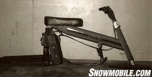 Polaris promises 2010 was to be a 'big' product year, but don’t expect a snow bike like this years-ago prototype.