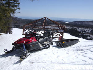 Mont à Peine, a favorite view point on trail # 83 in Charlevoix.