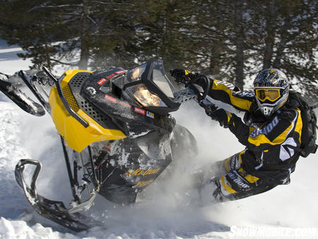 The Ski-Doo Summit comes in a special ‘hill climb’ version for the serious highmarking crowd.
