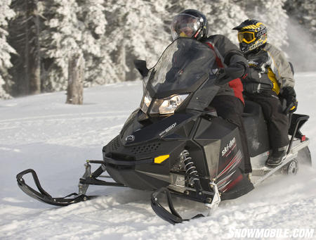 The fan-cooled 550 powers more models in the REV-X chassis like this base model Grand Touring.