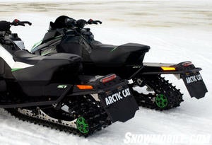 The EXT’s 144-inch track stretches out when compared to a standard Z1 with 128-inch track length.