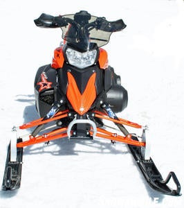 The Phazer RTX is equipped with the lightweight FOX FLOAT air shocks.